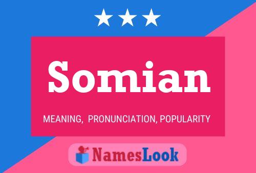 ملصق اسم Somian