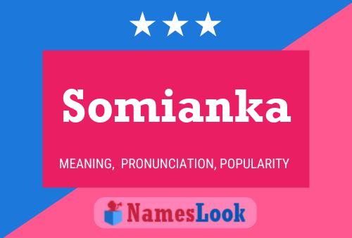 ملصق اسم Somianka