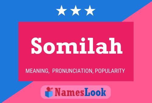 ملصق اسم Somilah