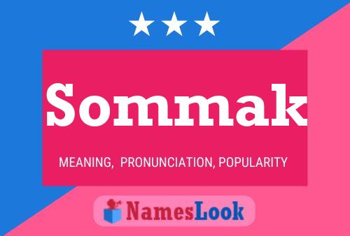 ملصق اسم Sommak