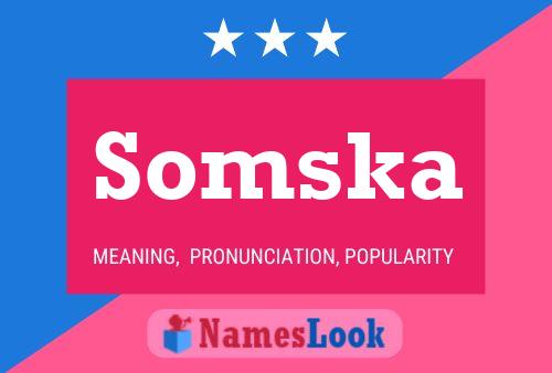 ملصق اسم Somska