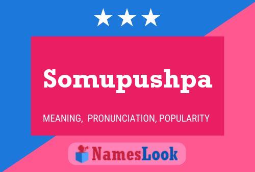 ملصق اسم Somupushpa