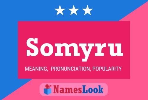 ملصق اسم Somyru