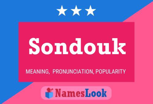 ملصق اسم Sondouk