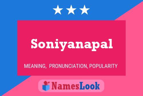 ملصق اسم Soniyanapal