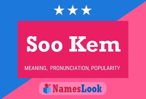 ملصق اسم Soo Kem