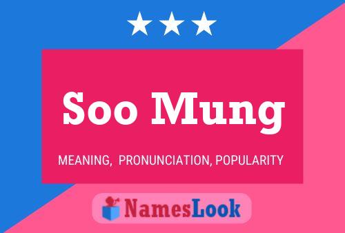 ملصق اسم Soo Mung