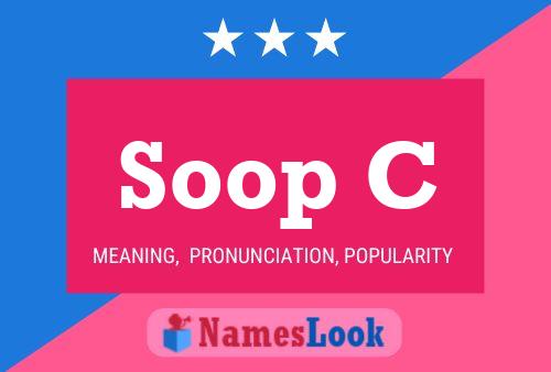 ملصق اسم Soop C