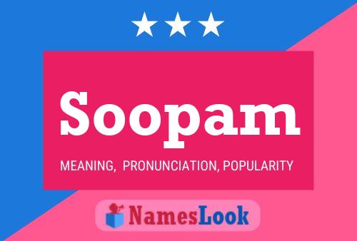 ملصق اسم Soopam