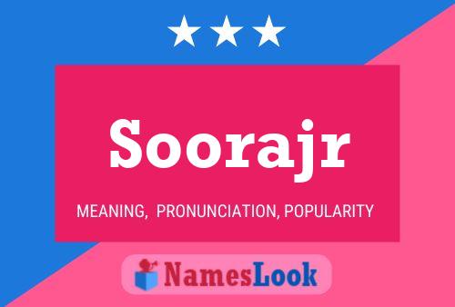 ملصق اسم Soorajr