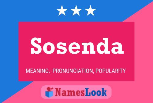 ملصق اسم Sosenda