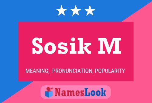 ملصق اسم Sosik M