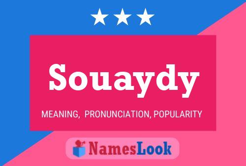 ملصق اسم Souaydy