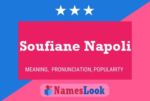 ملصق اسم Soufiane Napoli