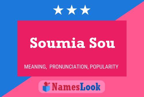 ملصق اسم Soumia Sou