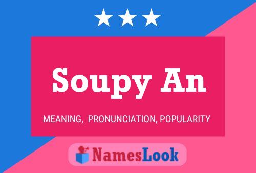 ملصق اسم Soupy An