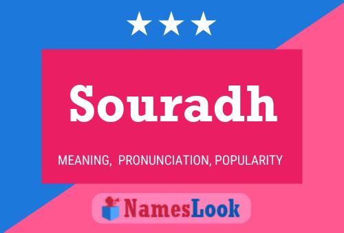 ملصق اسم Souradh