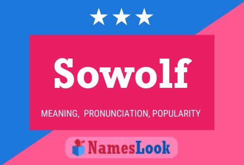 ملصق اسم Sowolf