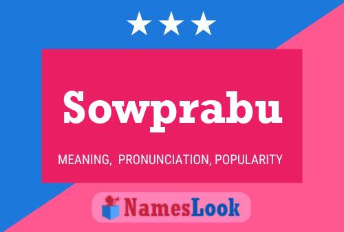 ملصق اسم Sowprabu