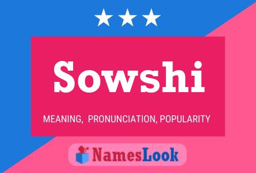 ملصق اسم Sowshi