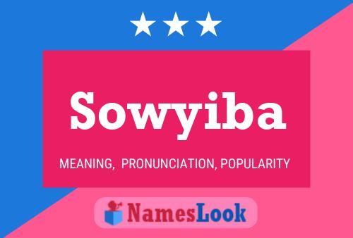 ملصق اسم Sowyiba