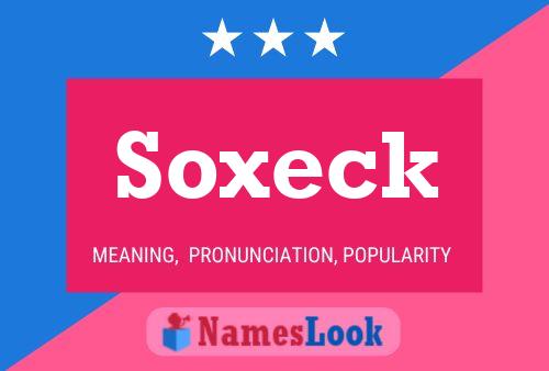 ملصق اسم Soxeck