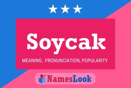 ملصق اسم Soycak