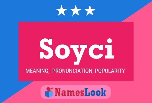 ملصق اسم Soyci