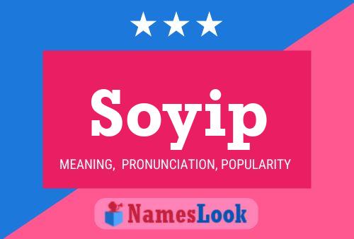 ملصق اسم Soyip