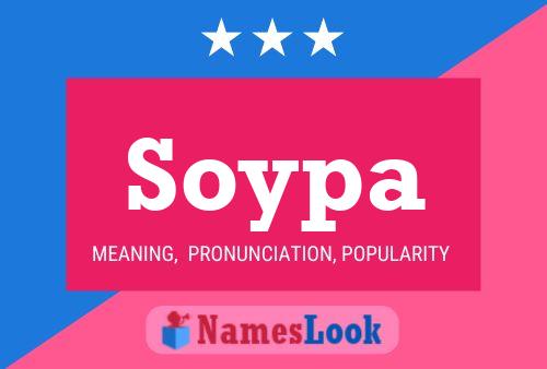 ملصق اسم Soypa