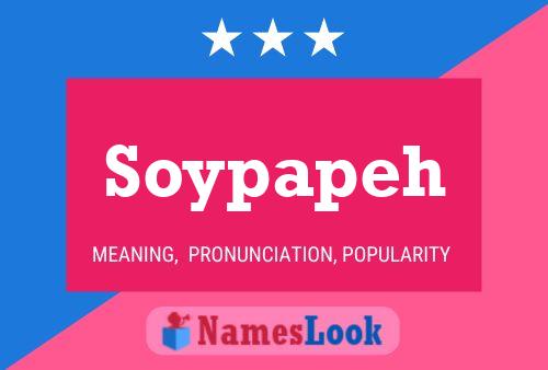 ملصق اسم Soypapeh