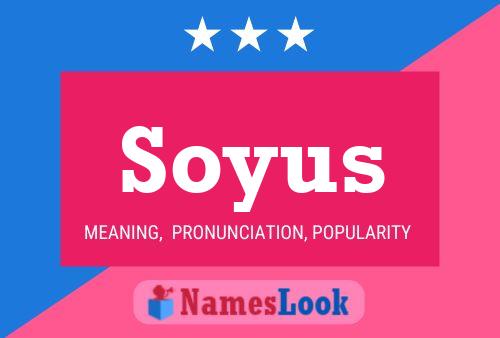 ملصق اسم Soyus