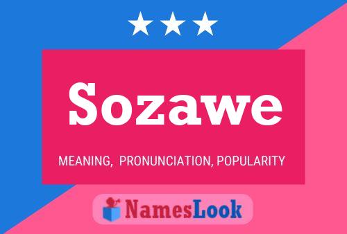 ملصق اسم Sozawe