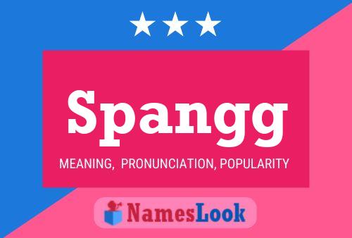 ملصق اسم Spangg