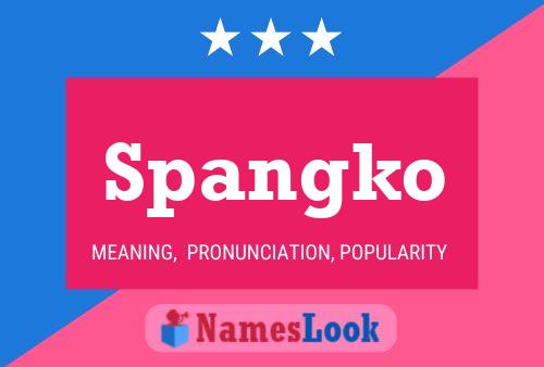 ملصق اسم Spangko