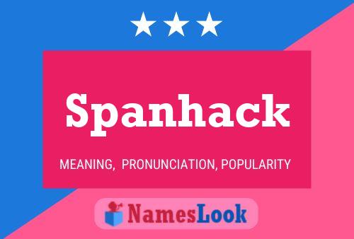 ملصق اسم Spanhack