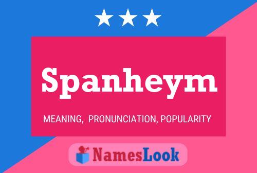 ملصق اسم Spanheym