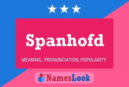 ملصق اسم Spanhofd