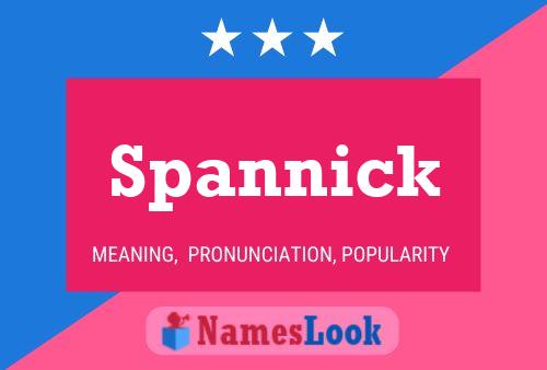 ملصق اسم Spannick