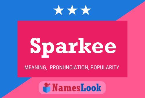 ملصق اسم Sparkee