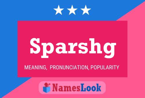 ملصق اسم Sparshg