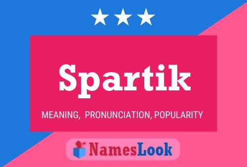 ملصق اسم Spartik