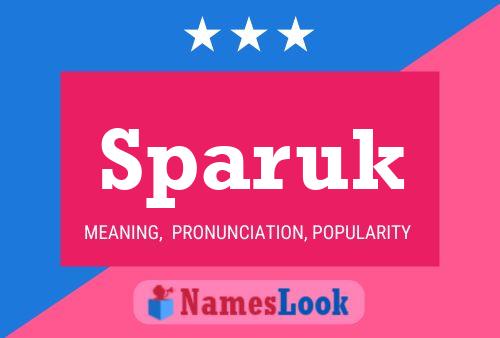 ملصق اسم Sparuk