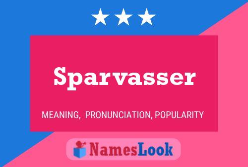 ملصق اسم Sparvasser