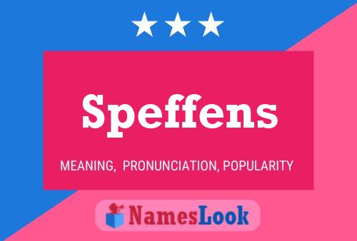 ملصق اسم Speffens