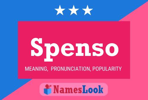 ملصق اسم Spenso