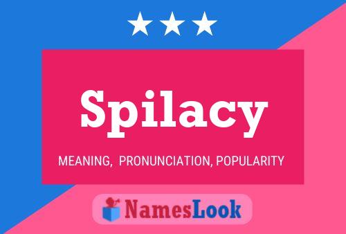 ملصق اسم Spilacy