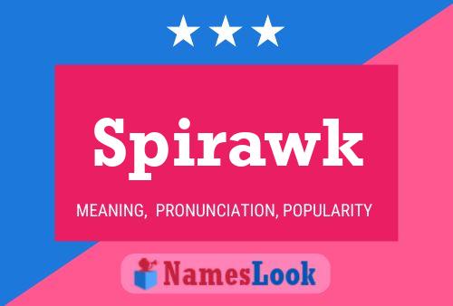 ملصق اسم Spirawk