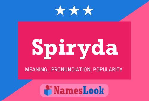 ملصق اسم Spiryda