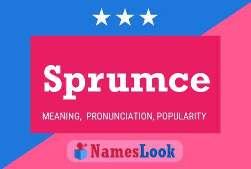 ملصق اسم Sprumce